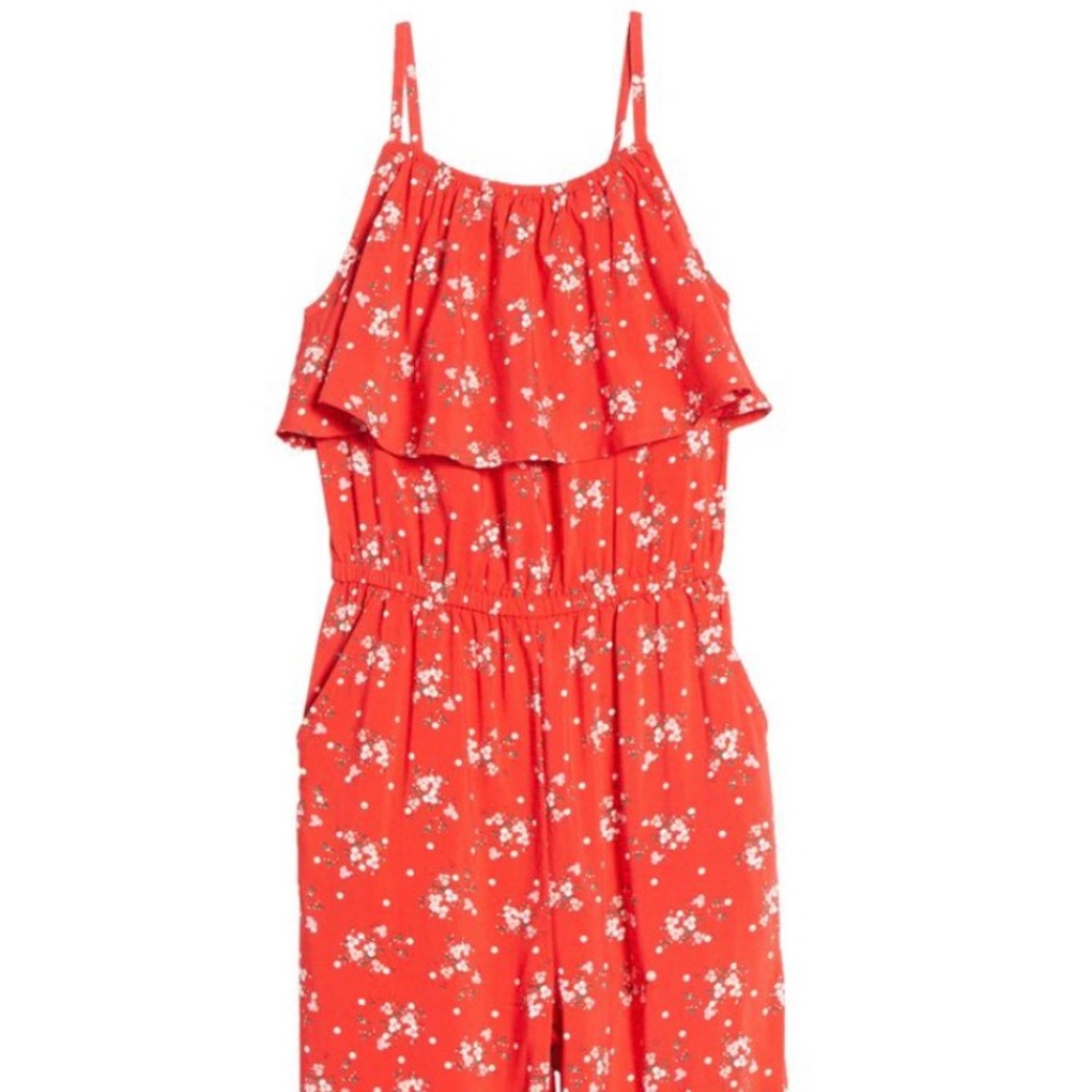 Tucker and Tate red jumpsuit